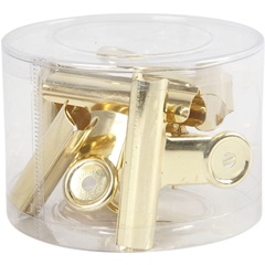 Velika metalna kopča 75mm 6 kom | Gold