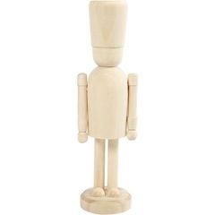 Drvena figura za dekoraciju - Orašar 18 cm