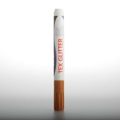 Markeri za tekstil DARWI TEX glitter 6ml - bakarna