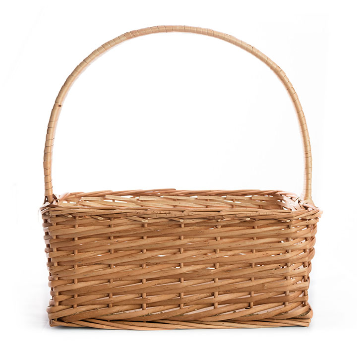 Pletena košara četvrtasta 27x15x29 cm Pletena košara četvrtasta 27x15x29 cm