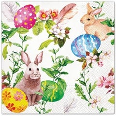Salveta za dekupaž Boho Easter - 1 kom