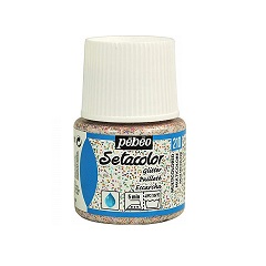 Boja za tekstil Pebeo Setacolor Glitter 45 ml Emerald