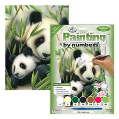 Kreativni set za slikanje - Panda s mladunčetom 
