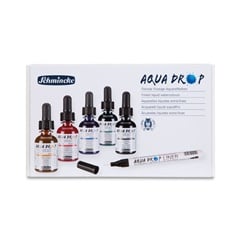 Akvarel boje Schmincke AQUA DROP - set 5 x 30 ml   liner
