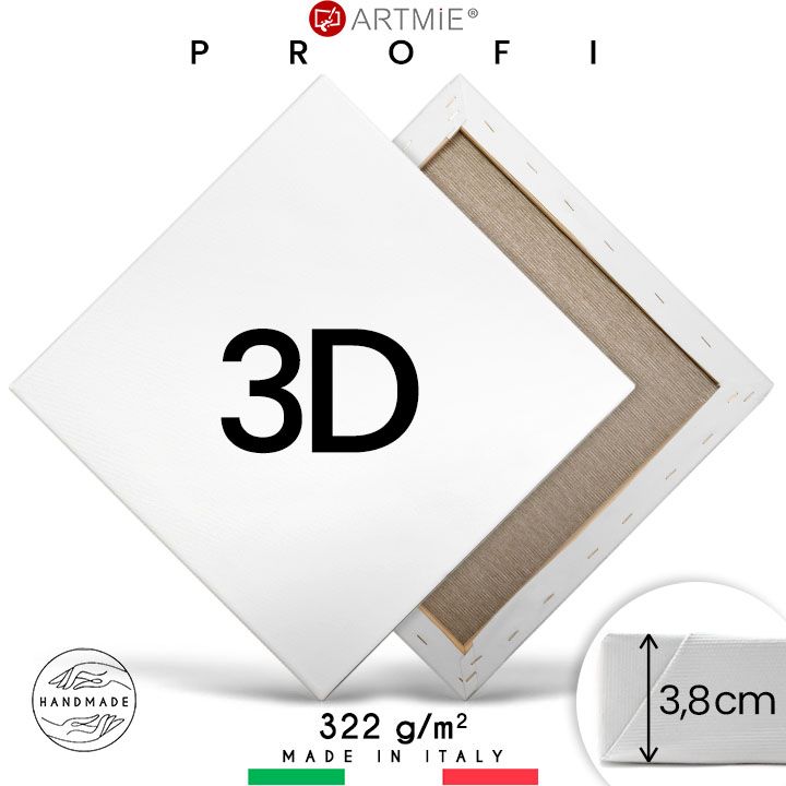 Platno za slikanje 3D PROFI - 20 x 20 cm