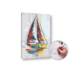 Paint by Numbers Kit - Tema broda