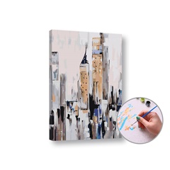 Paint by Numbers Kit - apstraktni grad