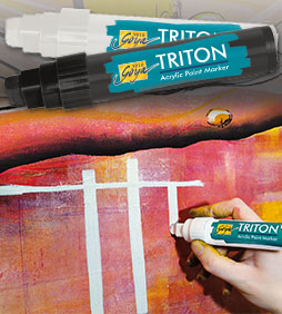 SOLO GOYA TRITON Acrylic Paint Marker 15.0 -  Maize Yellow