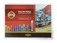 8555 Umetničke pastele EXTRA SOFT TOISON DOR - 36kom