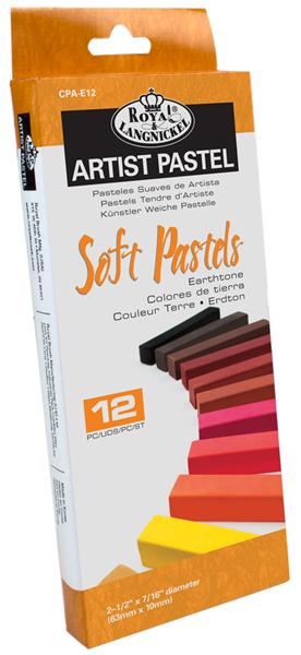 Suhe pastele - Royal & Langnickel SET12  zemljane boje 