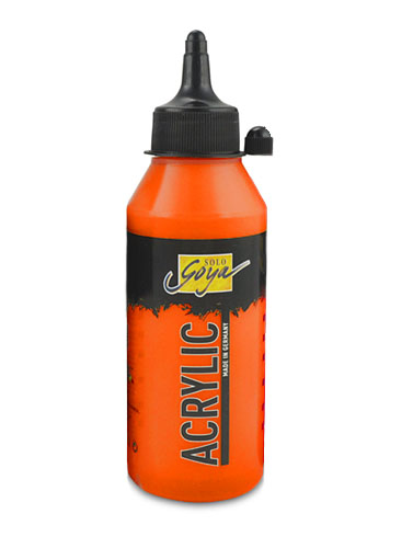 Akrilna boja Solo Goya Acrylic 250 ml - Genuine Orange