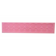 Silikonski kalup - cvijetna bordura 39.5x8x0.4 cm