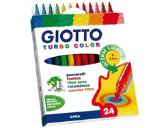 Flomasteri GIOTTO TURBO COLOR / 24 boja