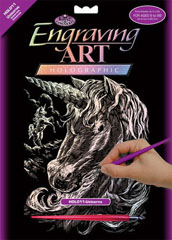 Kreativni set za engraving - graviranje - Jednorog