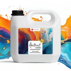 ARTMIE Apstraktni valovi izlijevaju se srednje | 3 litres