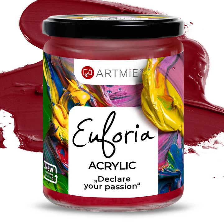 Akrilna boja ARTMIE EUFORIA 430 ml | 256 cadmium red