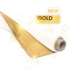 ARTMIE MIDAS zlatno slikarsko platno u roli | length 100 cm