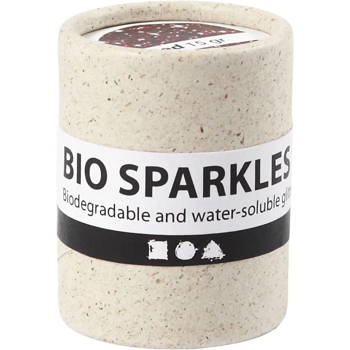 Bio ružičasti glitter 10 g