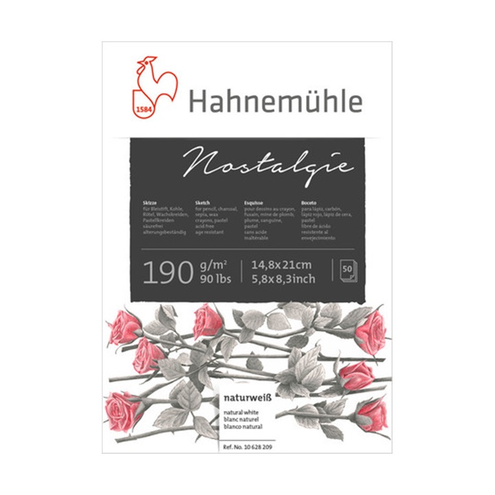 Blok za crtanje HAHNEMÜHLE NOSTALGIE | A5