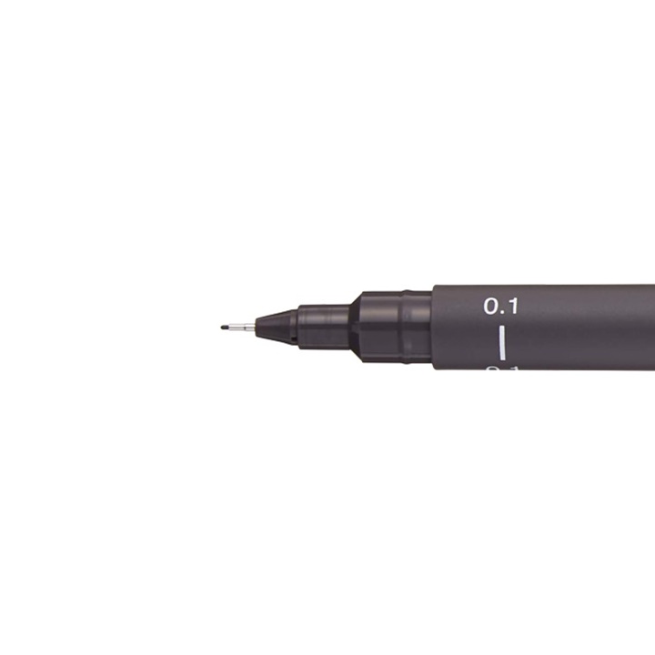 Creative liner UNI PIN 0,1 mm | dark grey