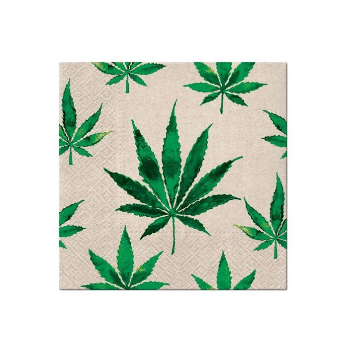 Decoupage salvete - Marihuana - 1kom