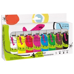 Dječji set boja KREUL 8 x 20 ml