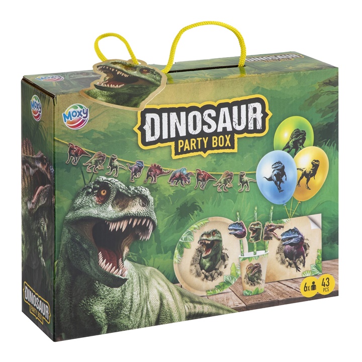 Dječji set za zabavu na temu dinosaura 43 kom
