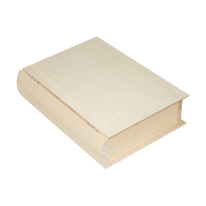 Drvena kutija knjiga 21x27.5x7 cm
