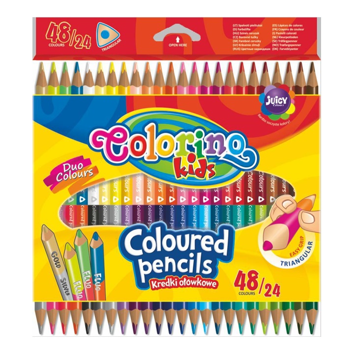 Dvostrane Colorino olovke za bojanje 24 kom