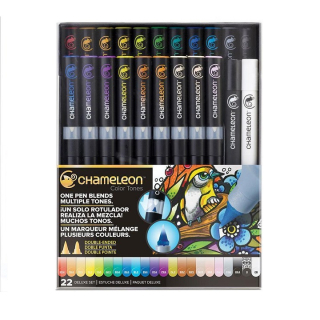 Flomasteri Chameleon - set od 22 kom Deluxe