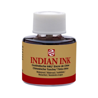 Indijska tinta crna Royal Talens - 11 ml