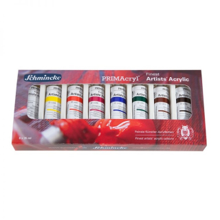 Set akrilnih boja u tubama Schmincke PRIMAcryl 8 x 35 ml