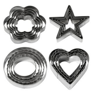 Set metalnih oblika - 5 komada - razni oblici