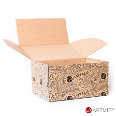 Kartonska kutija s printom ARTMIE 10 kom - razne veličine