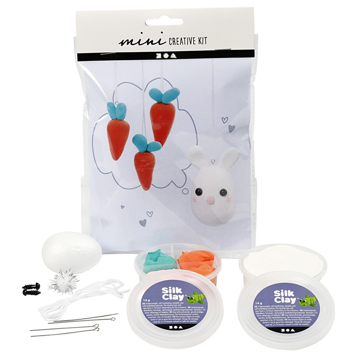 Kreativni set Mini Creative Kit - Rabbit suspension