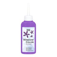 KREUL Boja za staklo s efektima 80 ml | Glitter purple