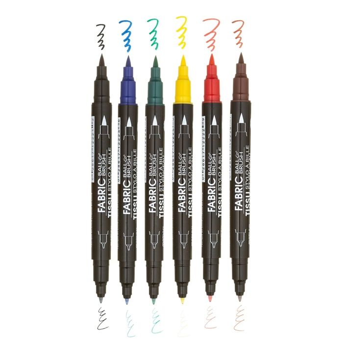 Marker za tekstil Marvy 122-S | Razne nijanse