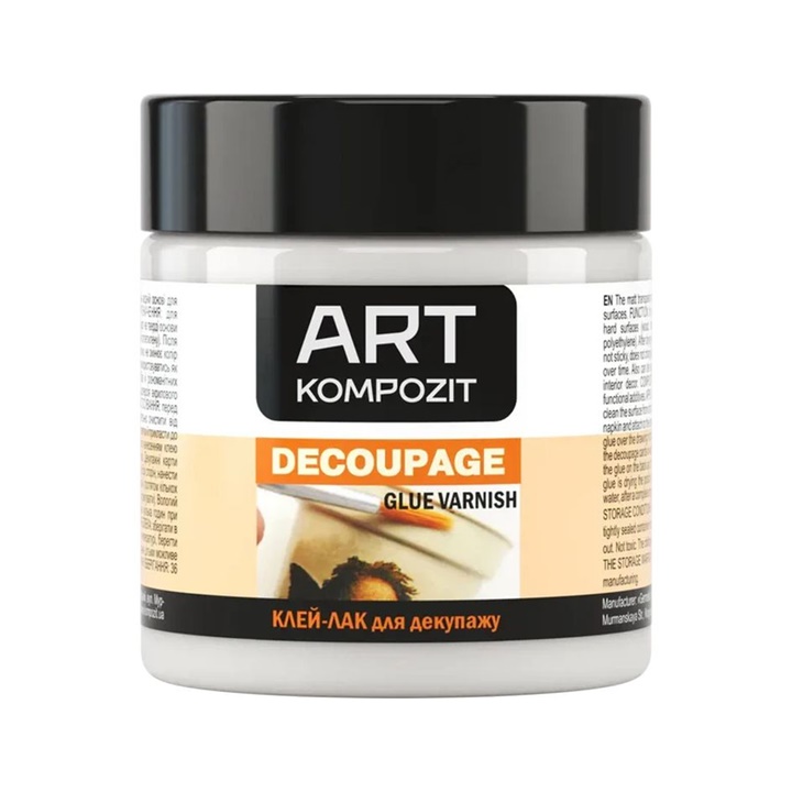 Matt decoupage ljepilo i kompozit laka | 140 ml