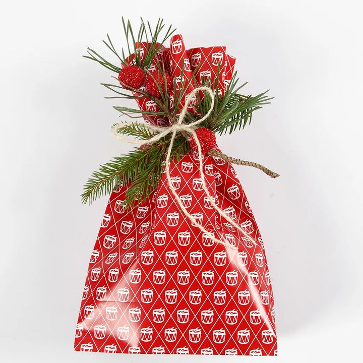 Novogodišnja papirnata vrećica 8 kom  | Bubnjevi