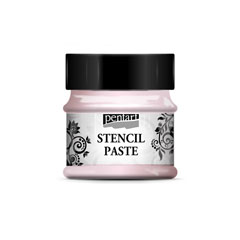 Pasta za šablonu biserna Stencil Paste Pentart 50ml