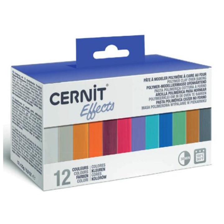 Polimerna glina Cernit Set 12x25 g