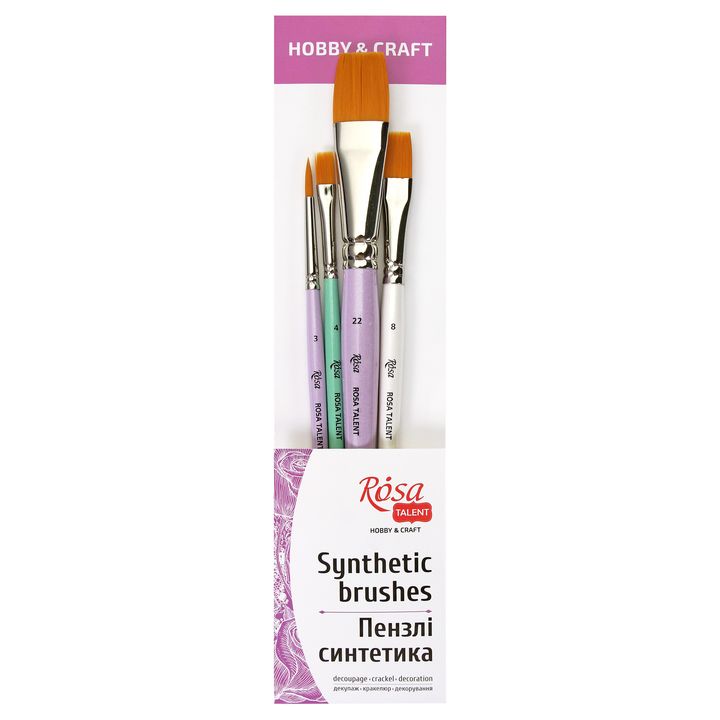 ROSA TALENT Set četkica za hobby & Craft