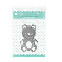 Šablon za rezanje Teddy Bear 4.1x6.2 cm