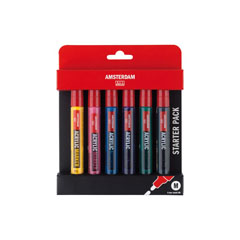 Set akrilnih markera AMSTERDAM BASIC SET - 6x4mm