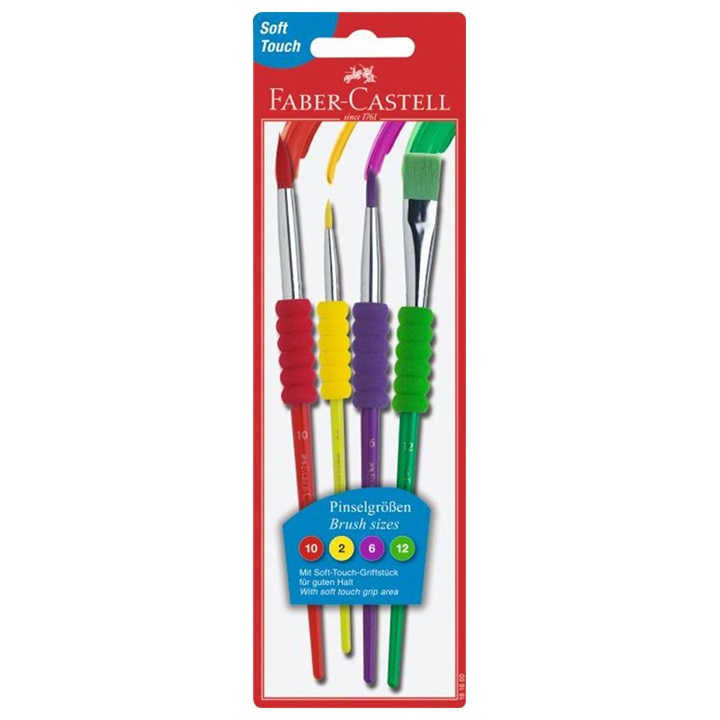 Set kistova Faber-Castell Soft - 4 kom