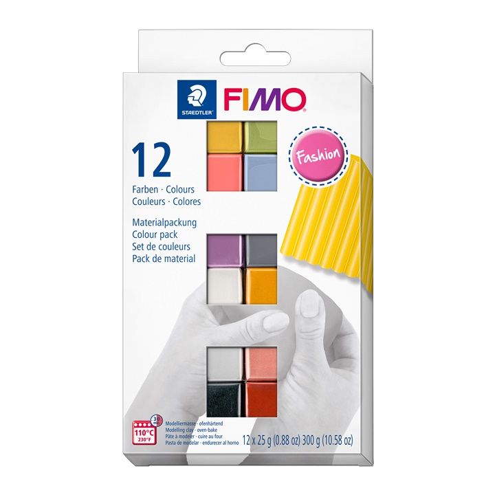 Set meke polimerske gline FIMO