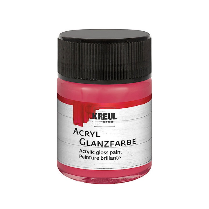 Sjajna akrilna boja KREUL 50 ml | Apricot