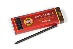 Slikarski ugalj veštački NEGRO 5.6mm 6kom - pak br.1