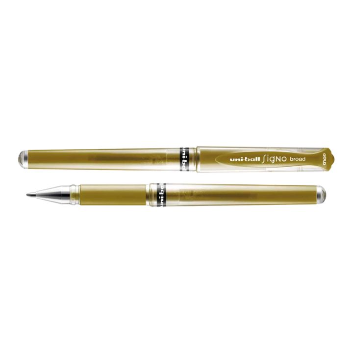 UNI SIGNO UM-153 gel olovka 1,0 mm | Razne nijanse | metallic gold
