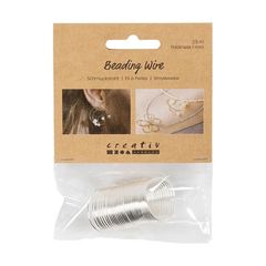 Žica za nakit 1 mm x 2,5 m - razne boje | Silver plated